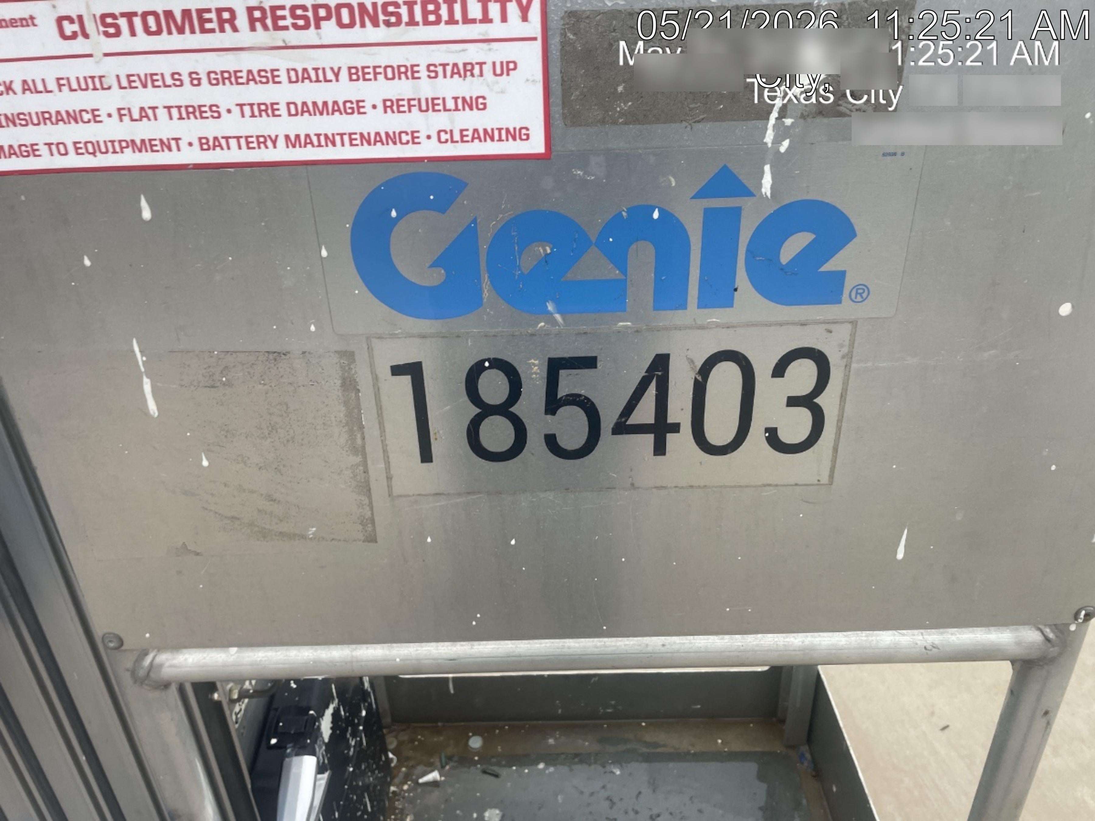 2021 GENIE AWP-30S DC