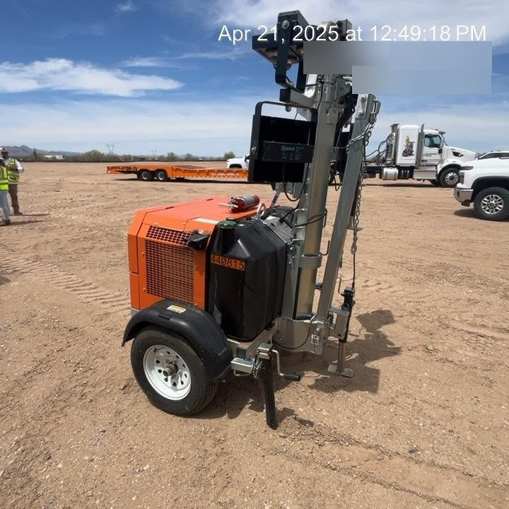 2024 Wanco WLTT-4MM4K Diesel, Deep Sea Controller, Shore Power Plug, Auto Start, (4) 350W LED Floodlights, 4kW Generator, 60 Gal Fuel Tank, 2" Ball, T3