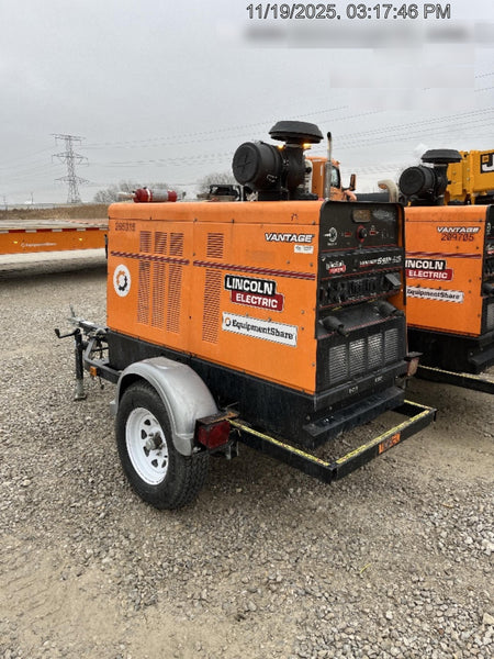 2022 Lincoln Electric Vantage 549X Crosslink Technology, Trailer Mounted, ES Decals, T3