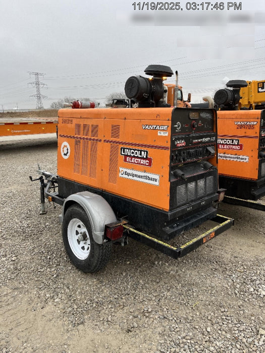 2022 Lincoln Electric Vantage 549X Crosslink Technology, Trailer Mounted, ES Decals, T3