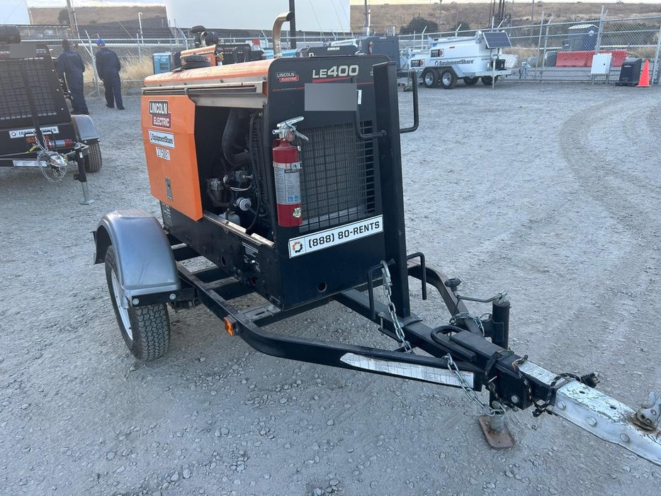 2022 Lincoln Electric LE400 Kubota V1505, Trlr, Cable Rack, Light Kit, ES Decals, T3