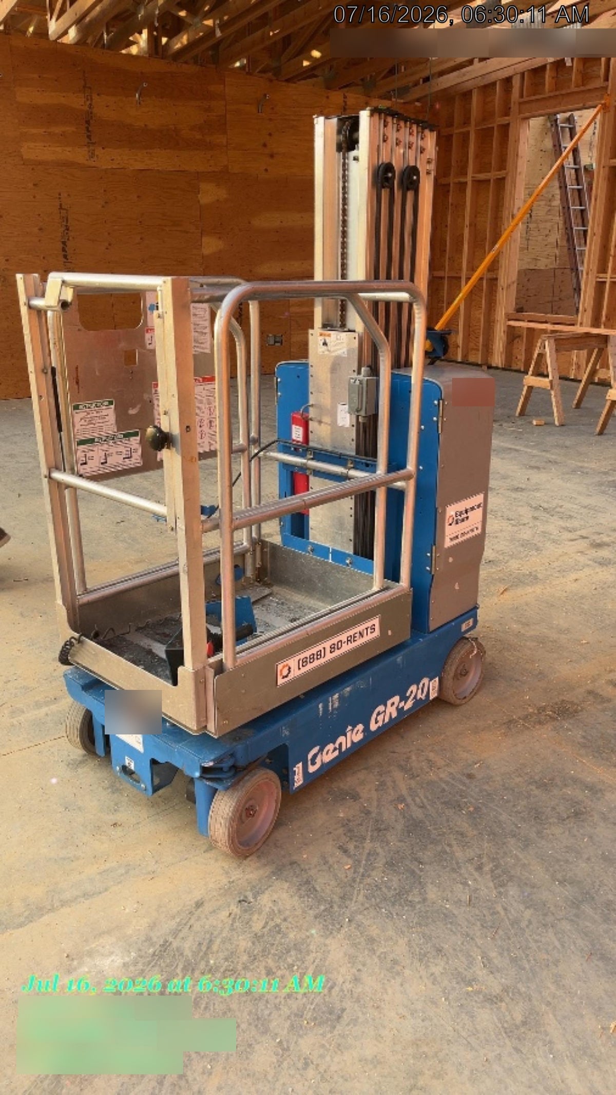 2019 GENIE GR-20