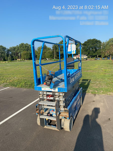 2018 Genie GS-1930 Genie GS-1930 w/Fixed Rail, Chain Entry