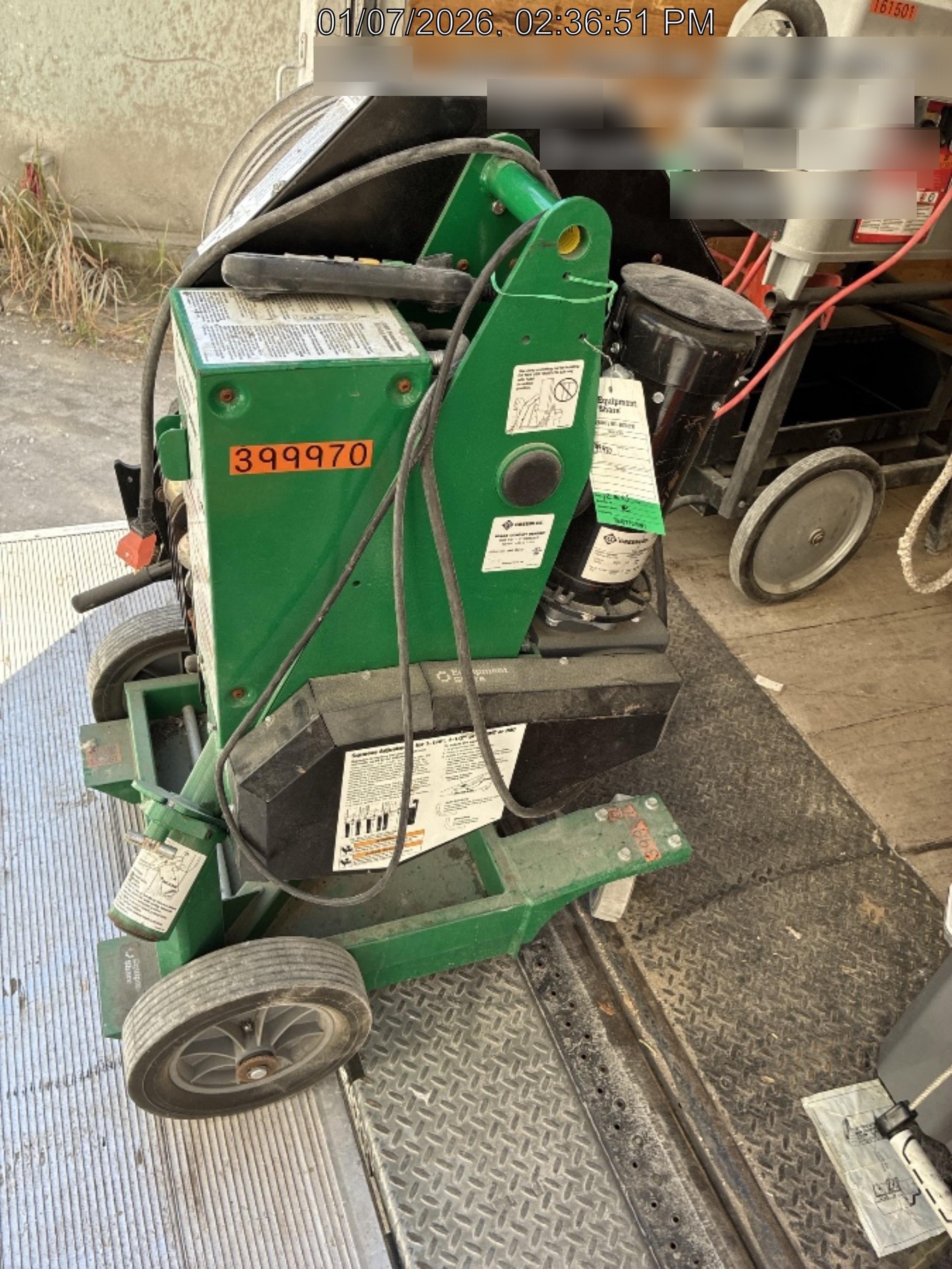 2023 GREENLEE 854DX