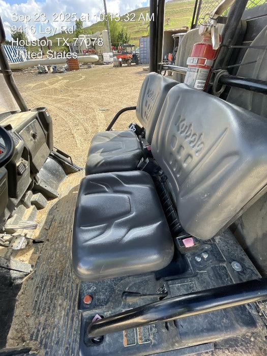 2021 Kubota RTV-X1140W-H Plastic Canopy, Windshield Acrylic Clear, LED Strobe Light, Wire Harness Kit, Back up Alarm