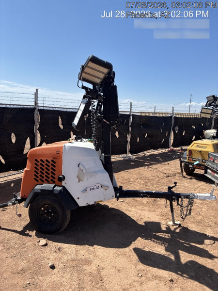 2024 Generac MLT2 Diesel, Flex Switch 120V Input, Powerzone Controller, 
(4) 320W LED Lights, 4kW Generator, 39.9 Gal Fuel Tank, 2" Ball, T3