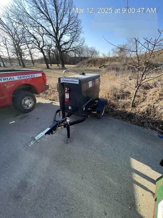 2019 Lincoln Electric Vantage 322 Welder Ready-Pak 3, Two wheel trailer, Fender and Light kit, Cable Rack