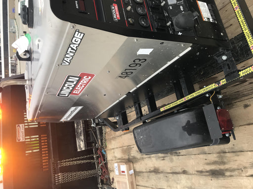 2019 Lincoln Electric Vantage 322 Ready-Pak 3, Two Wheel Trailer, Fender and Light Kit, Cable Rack