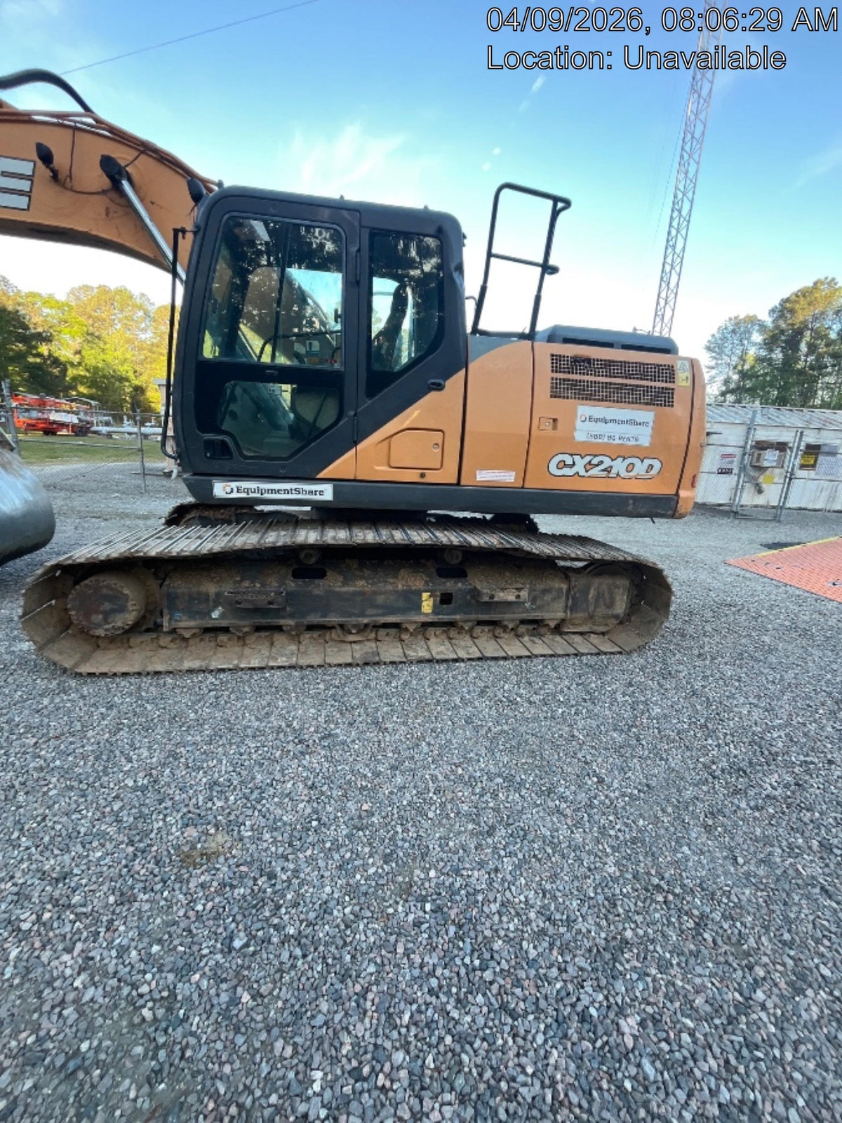 2022 CASE CX210D