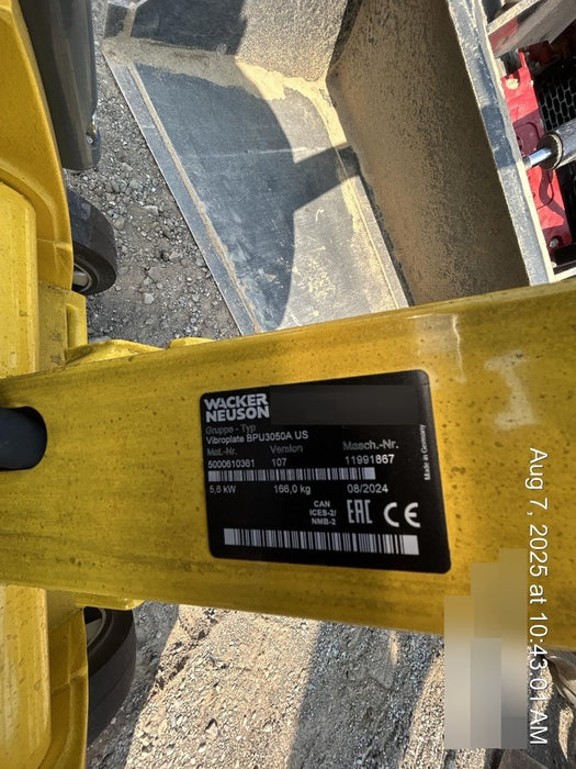 2025 WACKER NEUSON BPU3050A