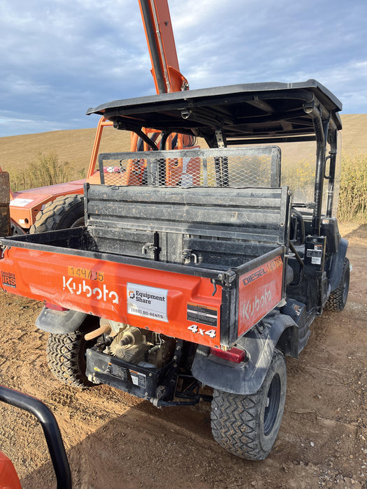 2022 Kubota RTV-X1140W-H Plastic Canopy, Windshield Acrylic Clear, LED Strobe Light, Wire Harness Kit, Back up Alarm