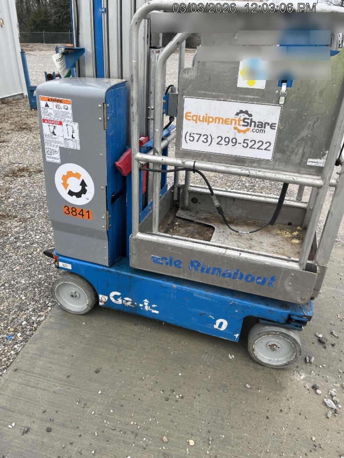 2017 GENIE GR-20