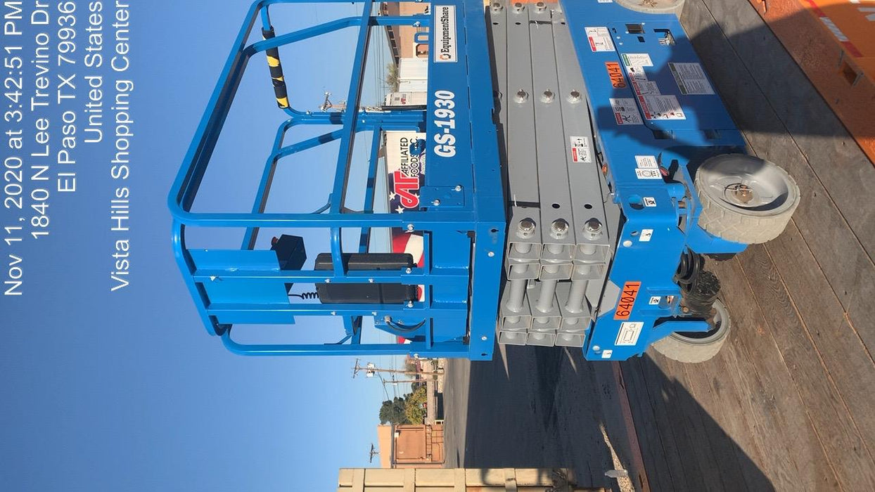 2020 Genie GS-1930 Standard Machine