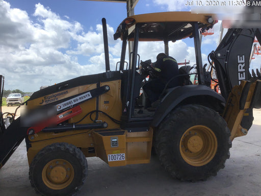 2020 John Deere 310LEP - Extendable Stick Canopy, 4WD, Extendable Stick, Pilot Controls, 2 Way Hydraulics, TAG Manual QC