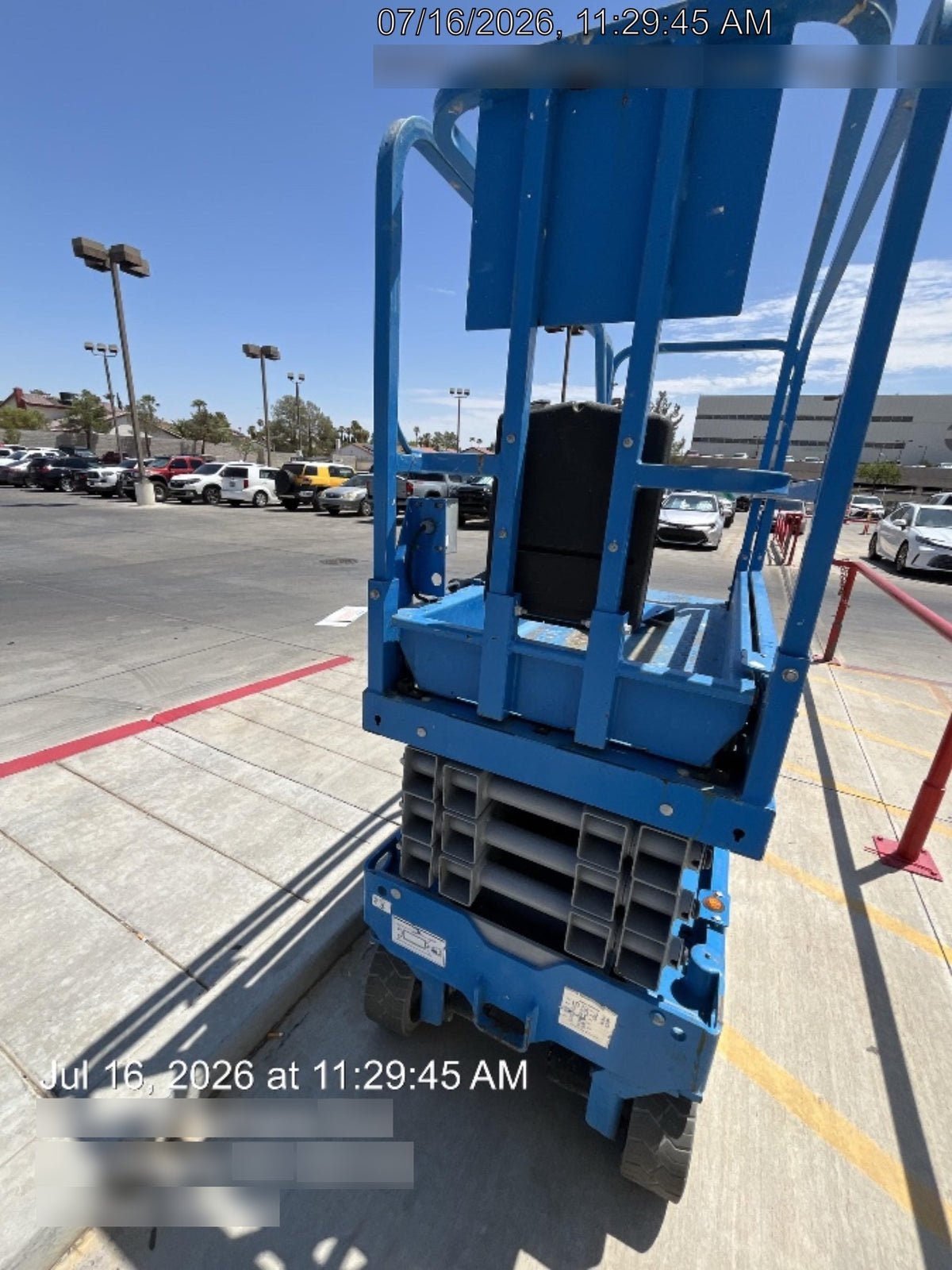 2019 Genie GS-1930 Fixed rails with chain Entry