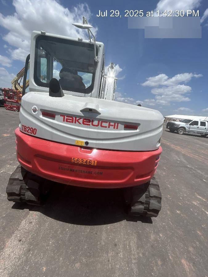 2025 TAKEUCHI TB290-CR