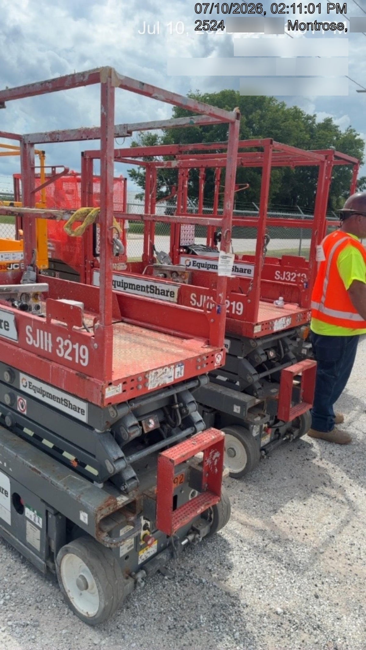 2019 Skyjack SJIII-3219 Standard Options, Trojan Batteries