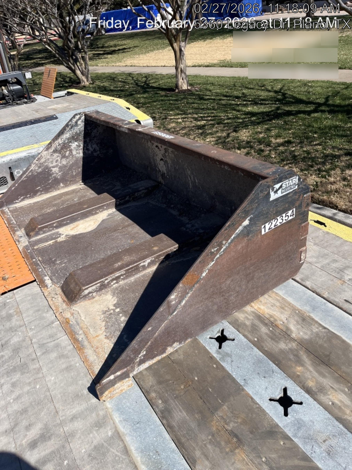 2020 STAR INDUSTRIES 95" Forklift Bucket - Star