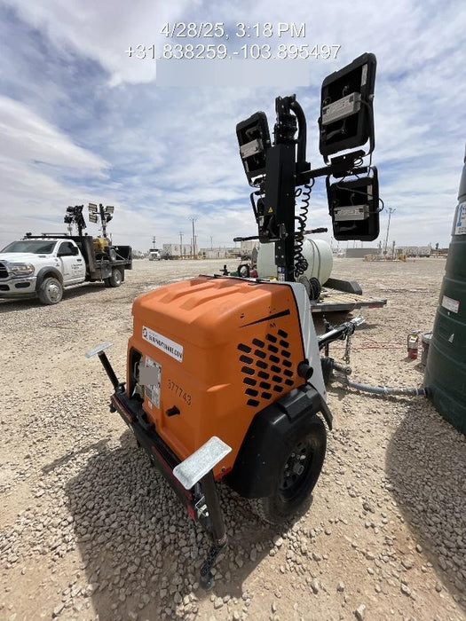 2023 Generac MLT2 Diesel, Flex Switch 120V Input, Powerzone Controller, 
(4) 320W LED Lights, 4kW Generator, 39.9 Gal Fuel Tank, 2" Ball, T3