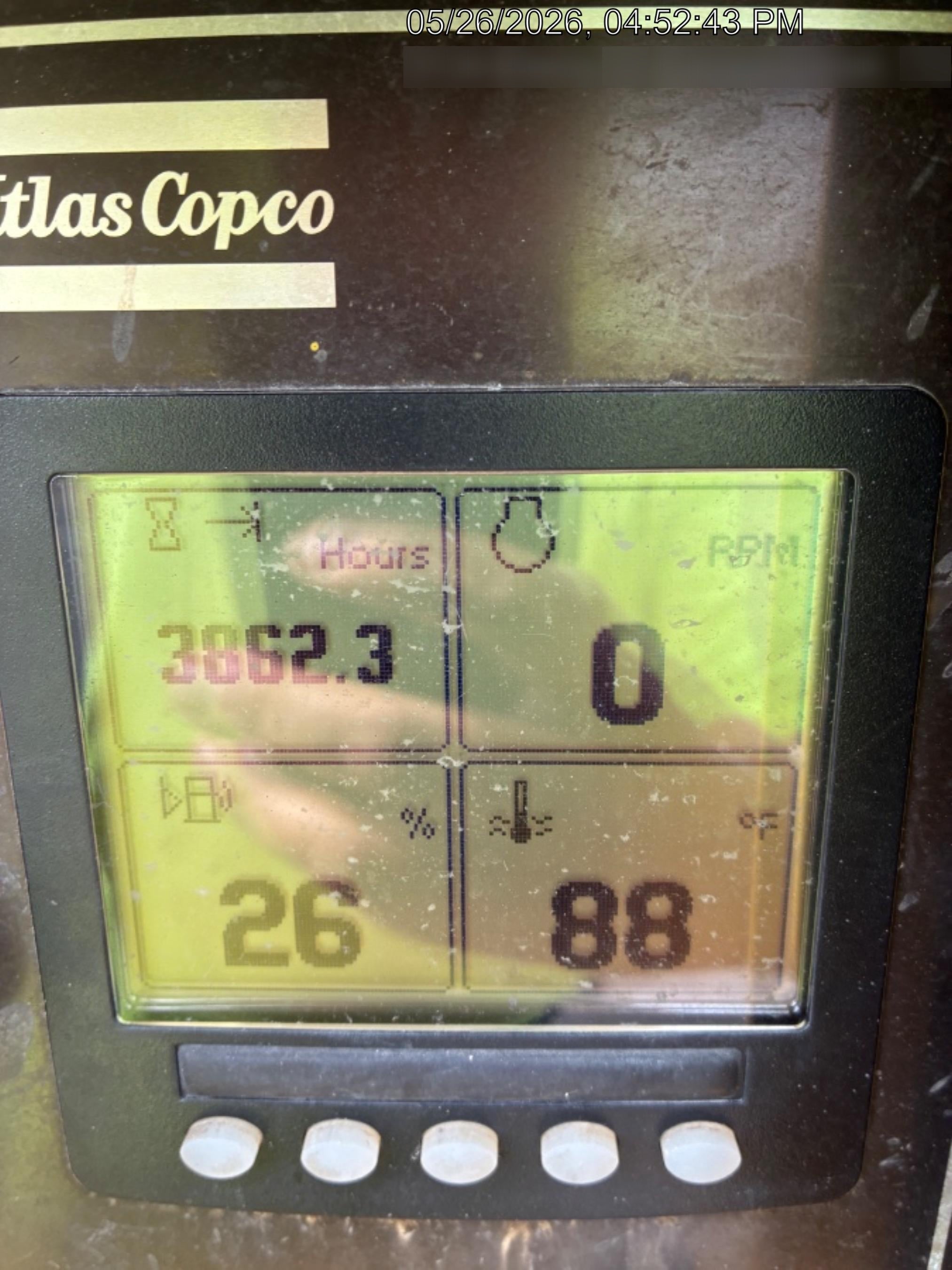 2020 ATLAS COPCO PAS 150 HF CS Enclosed