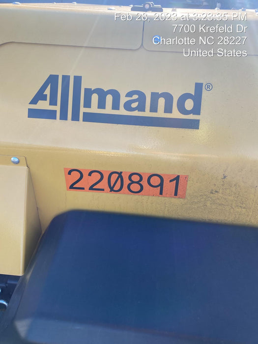 2022 Allmand NLV3GR (4) LED Light Fixture 350W, 23' Vertical Mast, 3kW Prime, Towable, Deep Sea L401, Leveling Jacks, Yanmar T4F 5.8hp