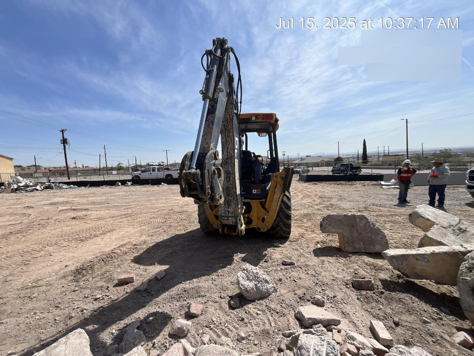 2019 John Deere 310LEP 4wd, Canopy, Standard dipper, ISO, Rear Auxiliary Hydraulics, Manual QC