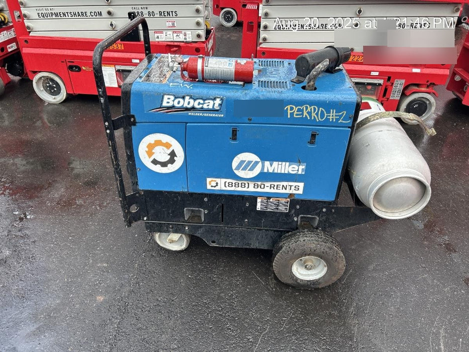 2019 Miller Electric BOBCAT 250 LP/Propane, Running Gear, Tank Bracket, Hose