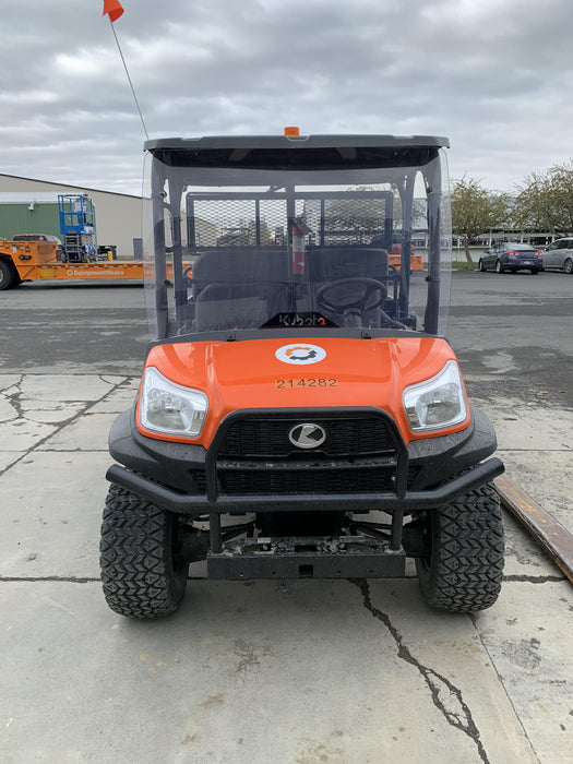 2022 Kubota RTV-X1140W-H Plastic Canopy, Windshield Acrylic Clear, LED Strobe Light, Wire Harness Kit, Back up Alarm