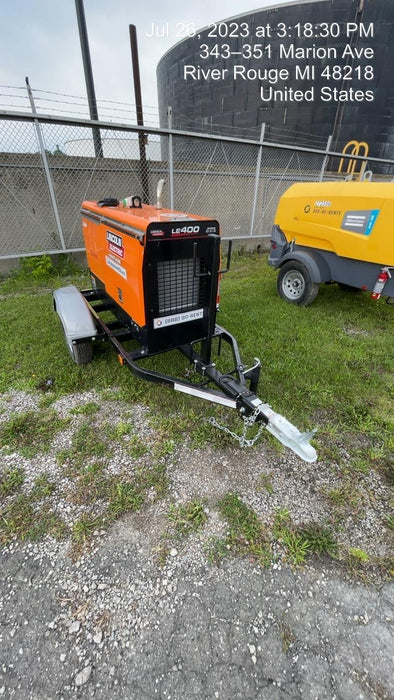 2023 Lincoln Electric LE400 Kubota V1505, Trlr, Cable Rack, Light Kit, ES Decals, T3