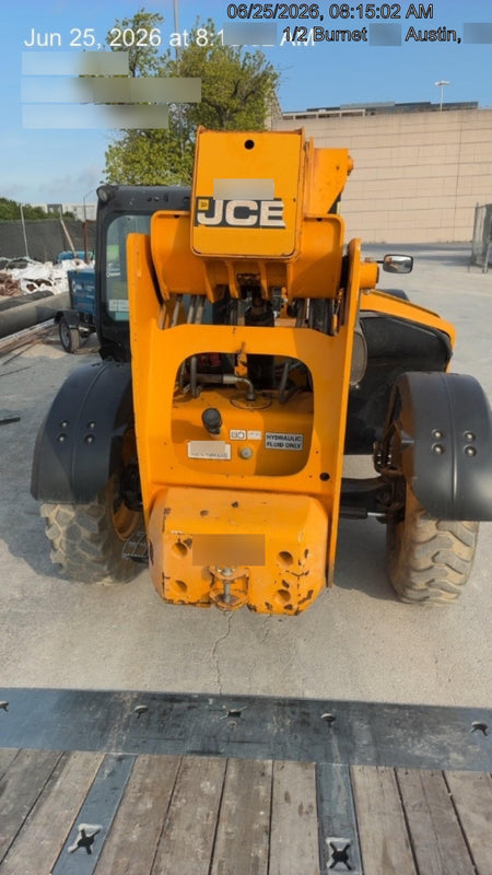 2019 JCB 506-36 Canopy, 74 HP, Foam Filled Tires, STD Worklight, Beacon, Aux Hydraulics, Lifting Eye, Back up Alarm 48" Carriage/48" Forks