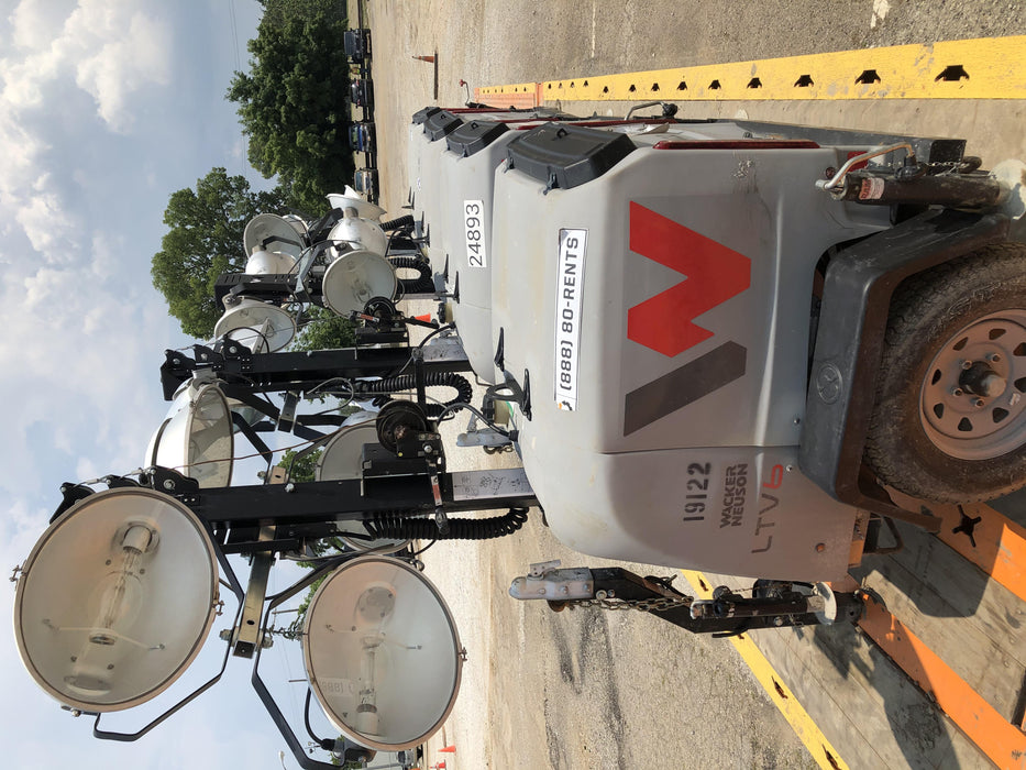 2018 Wacker Neuson LTV6L-MH Wacker Neuson LTV6L Mobile Light Tower w/Fuel Level Sensor Installed