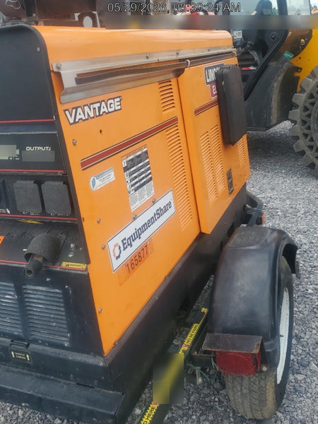 2021 Lincoln Electric Vantage 549X Ready Pak 3, ORANGE (includes trailer, cable rack, fender light kit)