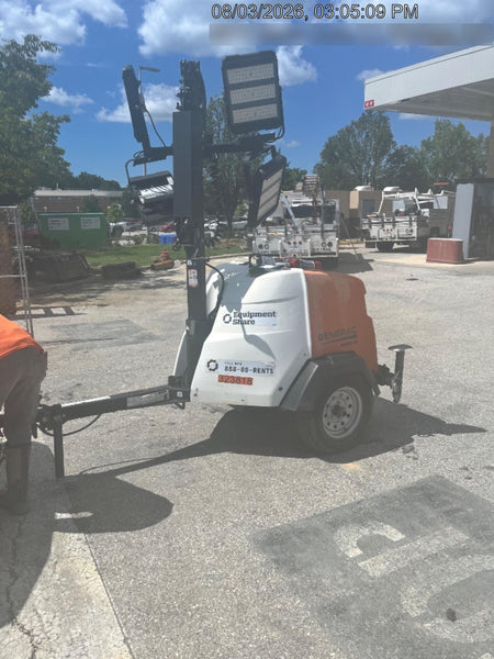 2023 Generac MLT2 Diesel, Flex Switch 120V Input, Powerzone Controller, (4) 320W LED Lights, 4kW Generator, 39.9 Gal Fuel Tank, 2" Ball, T3