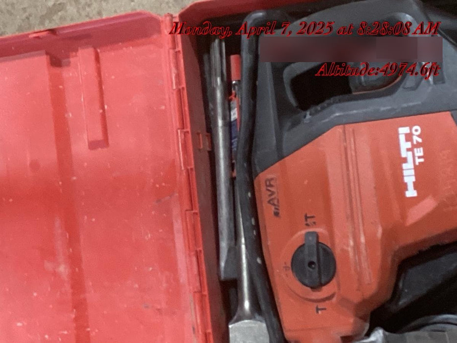 2020 HILTI TE 70-AVR