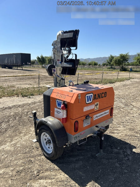 2024 Wanco WLTT-4MM4K Diesel, Deep Sea Controller, Shore Power Plug, Auto Start, (4) 350W LED Floodlights, 4kW Generator, 60 Gal Fuel Tank, 2" Ball, T3
