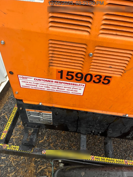 2021 Lincoln Electric Vantage 322 Vantage 322 Ready Pak 3 w/ Decals, ORANGE (includes trailer, cable rack, fender light kit) NO Telematics