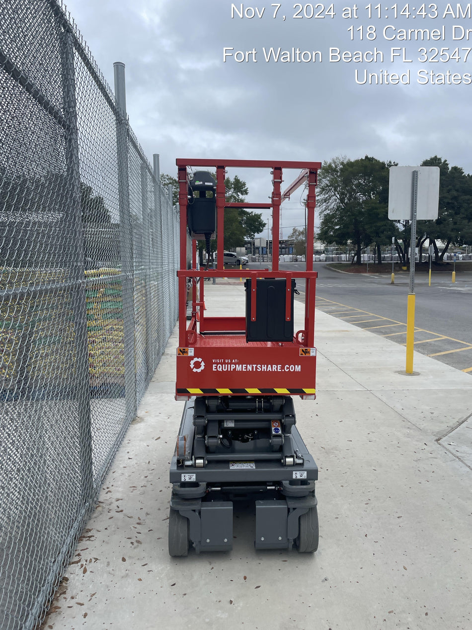 2024 Skyjack SJ3219 Electric Drive, Sld NM Tires, DBcns, RFRails, Power to Platform, T3 + Access Control
