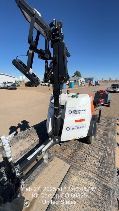 2023 Generac MLT2 Diesel, Flex Switch 120V Input, Powerzone Controller, 
(4) 320W LED Lights, 4kW Generator, 39.9 Gal Fuel Tank, 2" Ball, T3