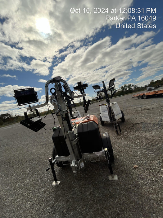 2024 Wanco WLTT-4MM4K Diesel, Deep Sea Controller, Shore Power Plug, Auto Start, (4) 350W LED Floodlights, 4kW Generator, 60 Gal Fuel Tank, 2" Ball, T3