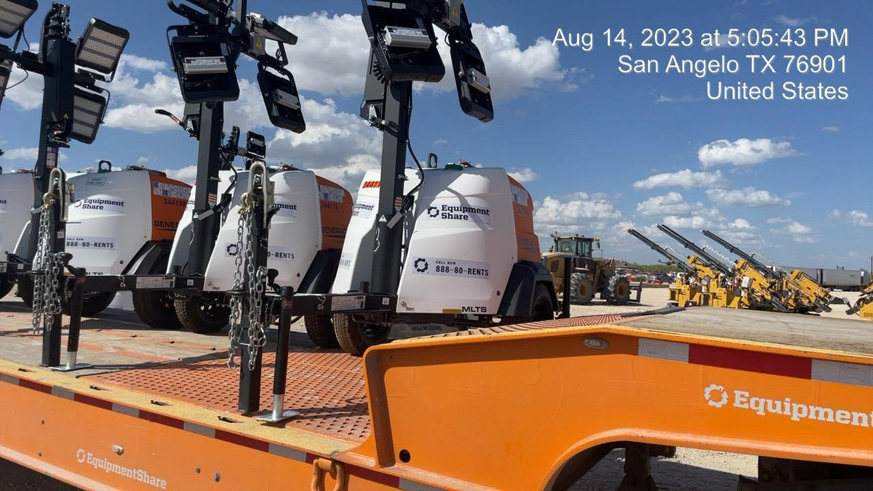 2023 Generac MLT2 Diesel, Flex Switch 120V Input, Powerzone Controller, (4) 320W LED Lights, 4kW Generator, 39.9 Gal Fuel Tank, 2" Ball, T3