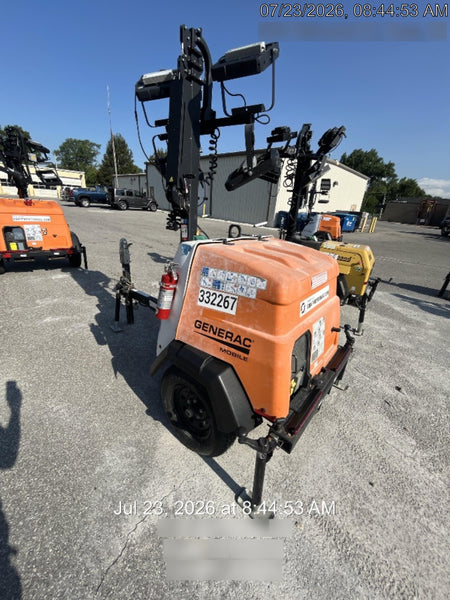 2023 Generac MLT2 Diesel, Flex Switch 120V Input, Powerzone Controller, (4) 320W LED Lights, 4kW Generator, 39.9 Gal Fuel Tank, 2" Ball, T3