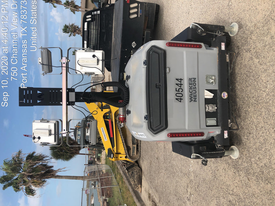 2019 Wacker Neuson LTV6K-LED LTV6K Light Tower, LED 300W, Telematics EQ SH Kubota