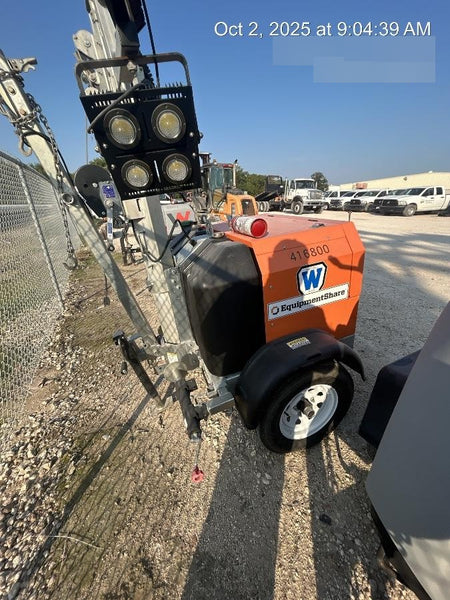 2024 Wanco WLTT-4MM4K Diesel, Deep Sea Controller, Shore Power Plug, Auto Start, (4) 350W LED Floodlights, 4kW Generator, 60 Gal Fuel Tank, 2" Ball, T3