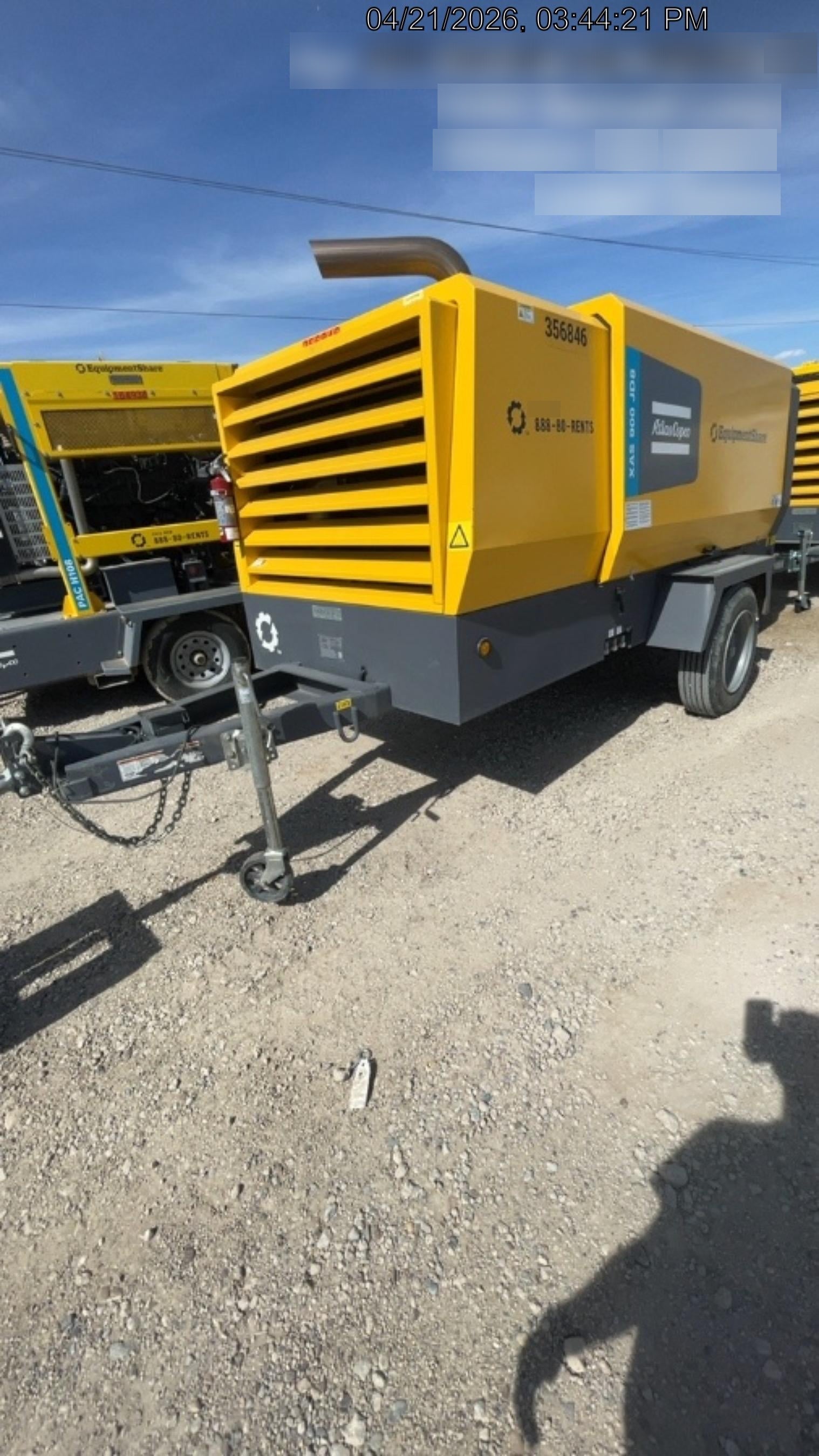 2023 ATLAS COPCO XAS 900