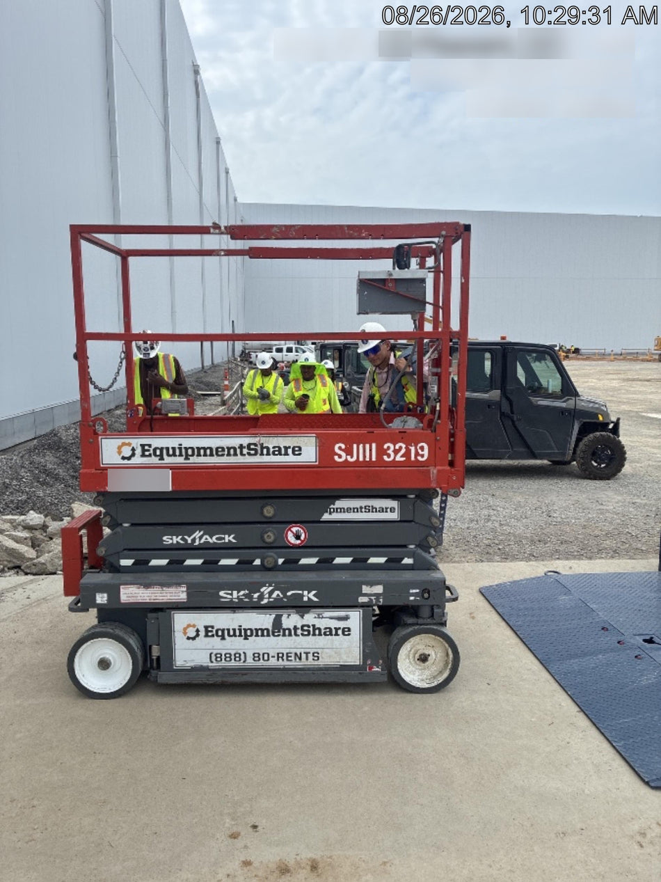 2019 Skyjack SJIII-3219 Standard w/Trojan Batteries