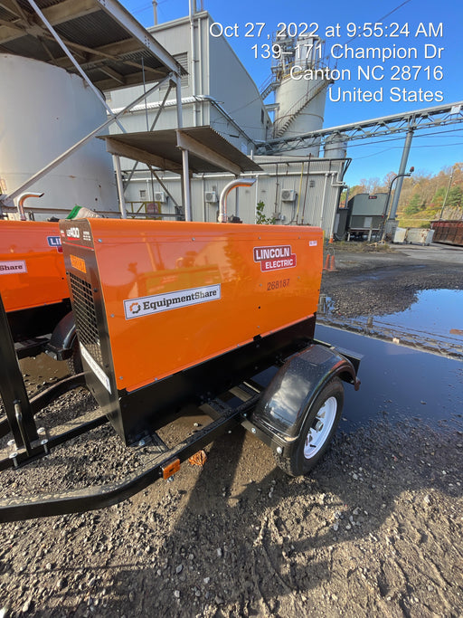 2022 Lincoln Electric LE400 Kubota V1505, Trlr, Cable Rack, Light Kit, ES Decals, T3