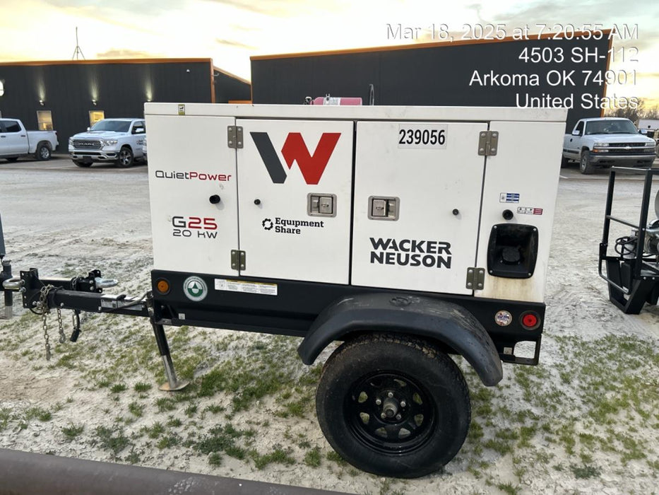 2022 WACKER NEUSON G25