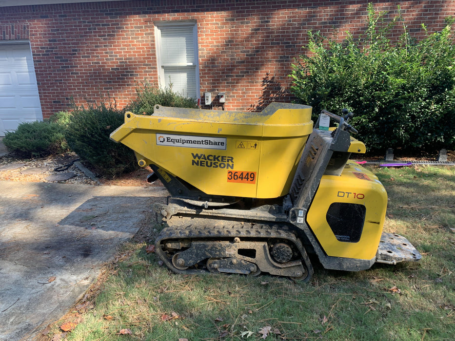 2019 WACKER NEUSON DT10