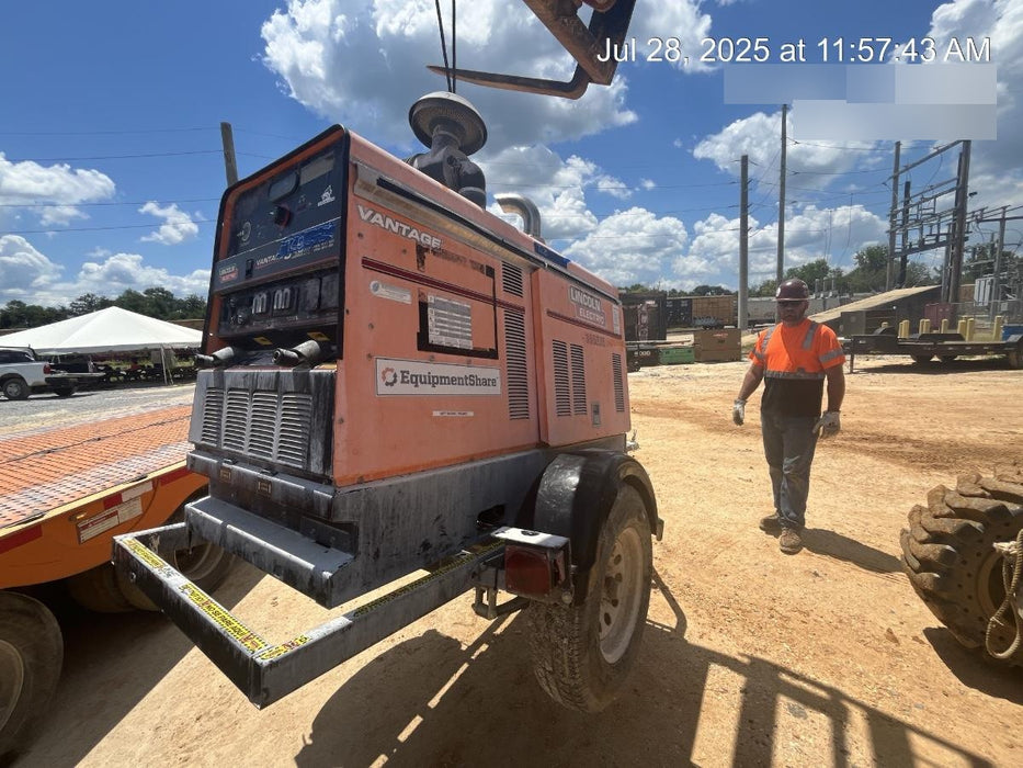 2021 Lincoln Electric Vantage 549X Ready Pak 3, ORANGE (includes trailer, cable rack, fender light kit)