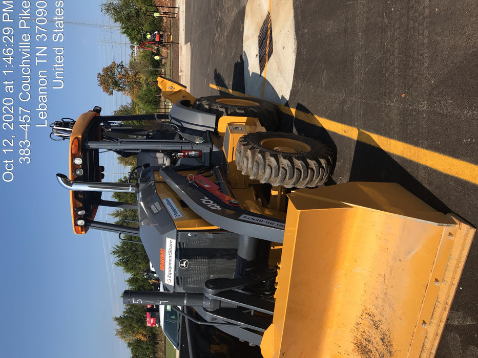 2020 John Deere 410L - Extendable Stick Canopy, 4WD, Extendable Stick, Pilot Controls, 2 Way Hydraulics, TAG Manual QC